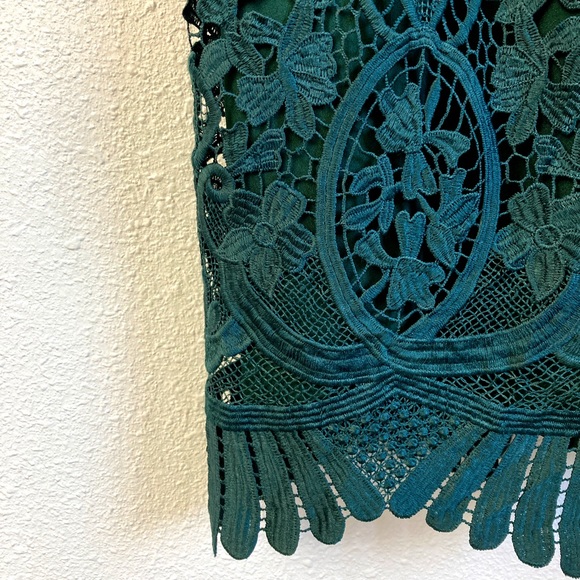 Lovers+Friends Caspian Floral Lace Shift Dress - Picture 4 of 13